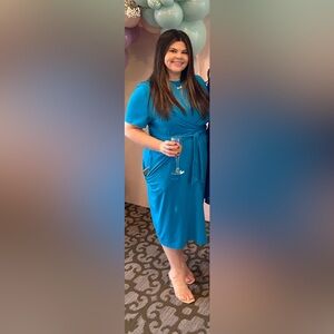 Nordstrom Signature Teal Dress